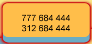 kontakty: 777 684 444, 312 684 444